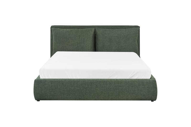 Seng med opbevaring Bajonna - Grøn, 160x200 cm - Møbler - Senge - Sengeramme & sengestel