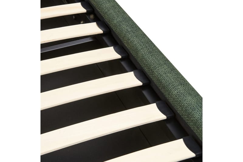 Seng med opbevaring Bajonna - Grøn, 180x200 cm - Møbler - Senge - Sengeramme & sengestel