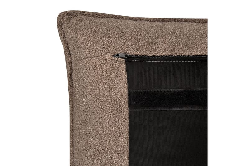Seng med opbevaring Bajonna - Taupe, 160x200 cm - Møbler - Senge - Sengeramme & sengestel