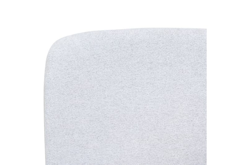 Seng med opbevaring Blagnac - Grå/Polyester, Grå/polyester, 180x200 cm - Møbler - Senge - Sengeramme & sengestel
