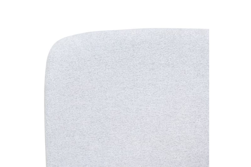Seng med opbevaring Blagnac - Grå/Polyester, Grå/polyester, 180x200 cm - Møbler - Senge - Sengeramme & sengestel