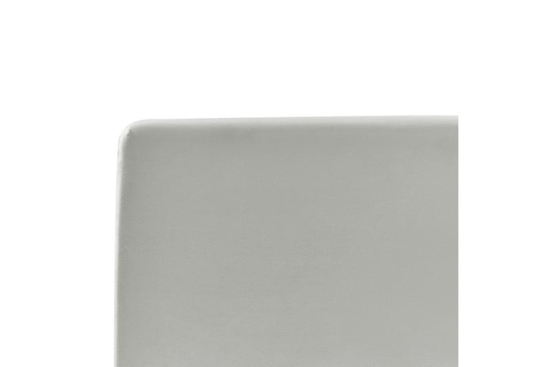 Seng med opbevaring Bousse - Grå/Fløjl, 160x200 cm - Møbler - Senge - Sengeramme & sengestel