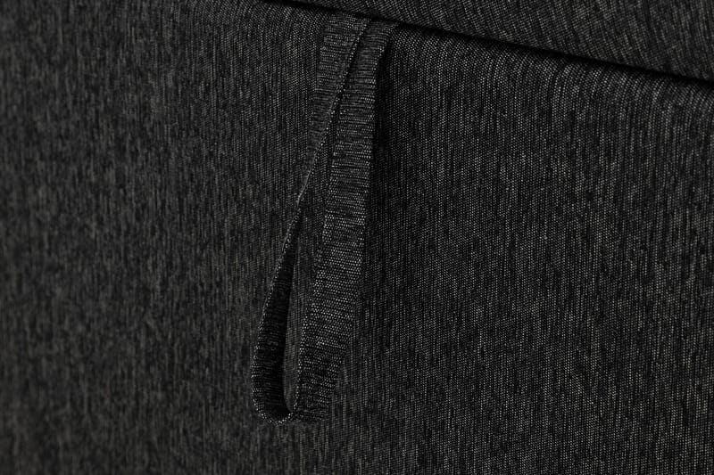 Boxy Box Bed 160x200 cm Seng med Opbevaring - Sort/Grå - Møbler - Senge - Seng med opbevaring