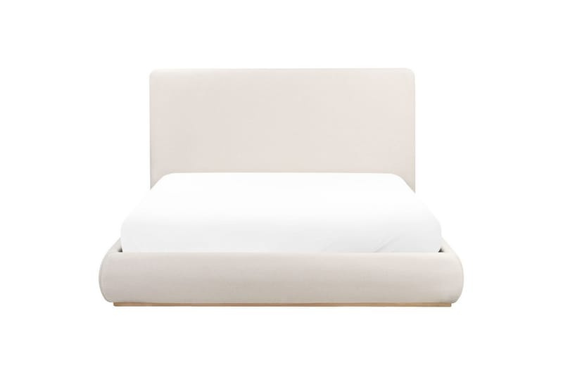 Seng med opbevaring Campagne - Beige, 160x200 cm - Møbler - Senge - Sengeramme & sengestel