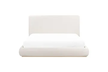 Seng med opbevaring Campagne - Beige, 180x200 cm - Møbler - Senge - Sengeramme & sengestel