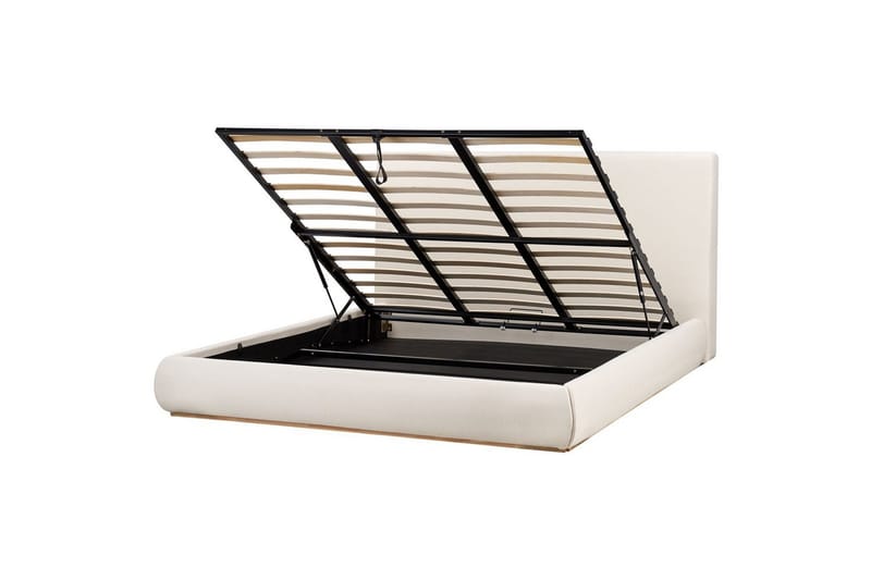 Seng med opbevaring Campagne, Beige, 180x200 cm