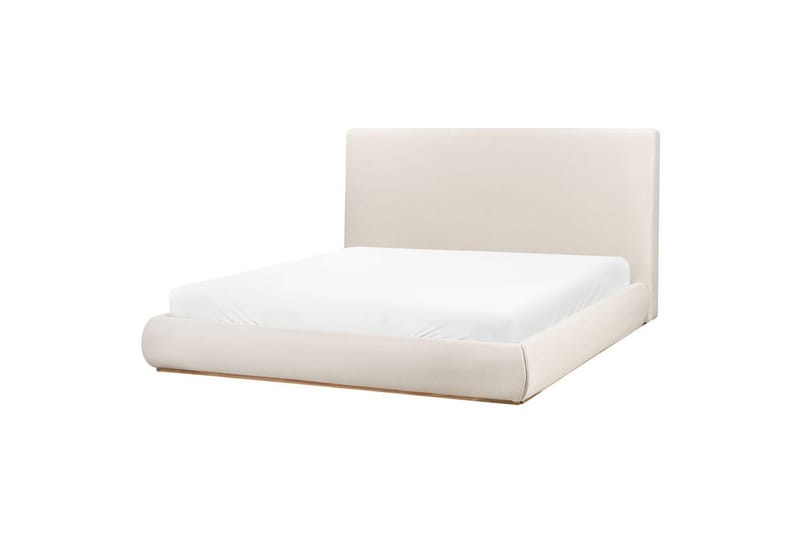 Seng med opbevaring Campagne - Beige, 180x200 cm - Møbler - Senge - Sengeramme & sengestel