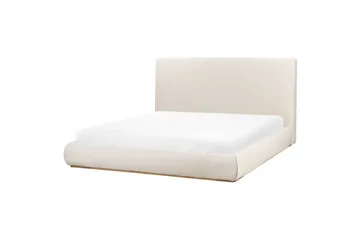 Seng med opbevaring Campagne - Beige, 180x200 cm - Møbler - Senge - Sengeramme & sengestel