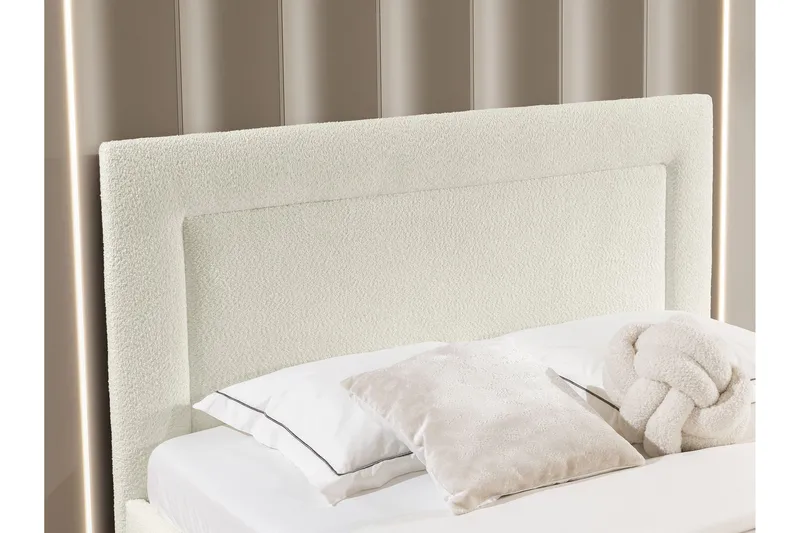 Carve Opbevaringsseng - Beige - Møbler - Senge - Seng med opbevaring