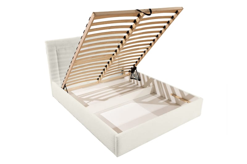 Carve Opbevaringsseng - Beige - Møbler - Senge - Seng med opbevaring