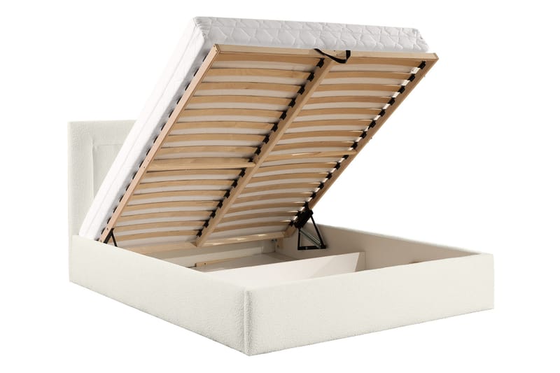 Carve Opbevaringsseng - Beige - Møbler - Senge - Seng med opbevaring