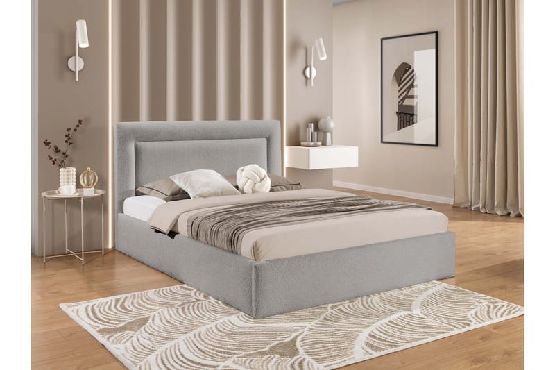 Carve Opbevaringsseng - Grøn - Møbler - Senge - Seng med opbevaring