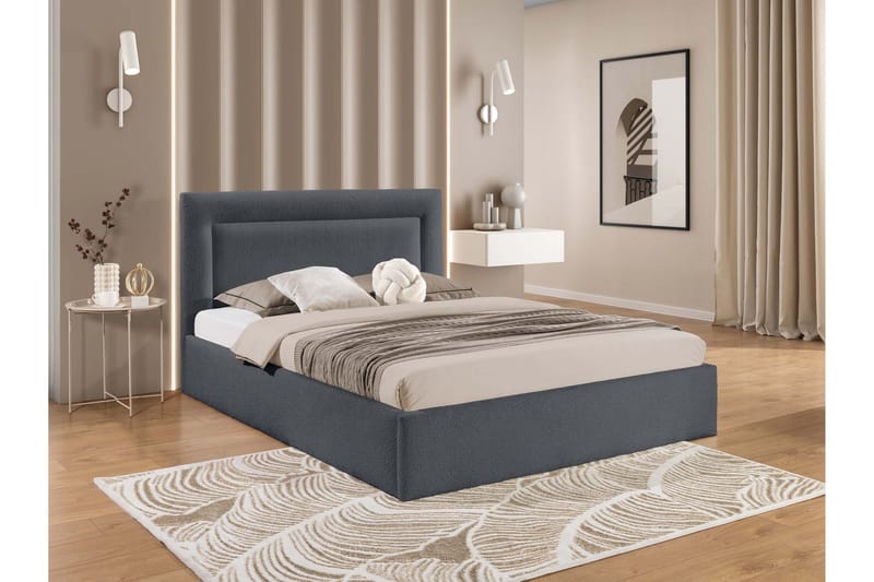 Carve Opbevaringsseng - Hvid - Møbler - Senge - Seng med opbevaring