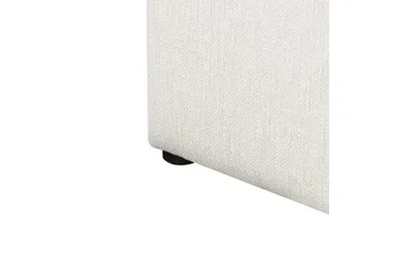 Seng med opbevaring Castelnavet - Hvid, Sort, 160x200 cm - Møbler - Senge - Sengeramme & sengestel