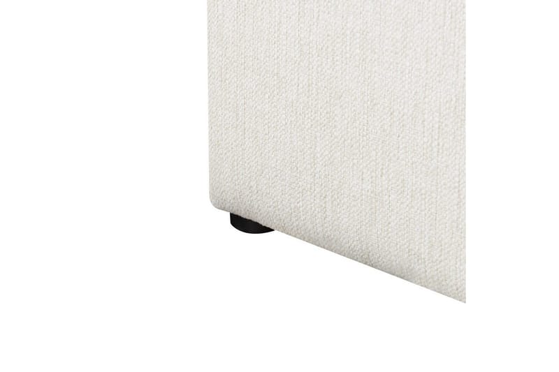 Seng med opbevaring Castelnavet - Hvid, Sort, 180x200 cm - Møbler - Senge - Sengeramme & sengestel