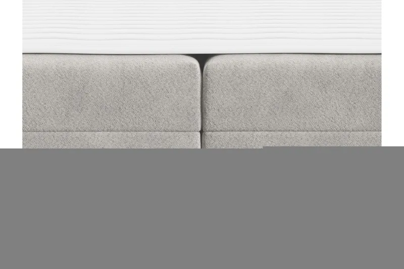 Celestine Opbevaringsseng 160x200 cm - Beige/Grå - Møbler - Senge - Seng med opbevaring