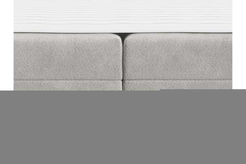 Celestine Opbevaringsseng 160x200 cm - Beige/Grå - Møbler - Senge - Seng med opbevaring