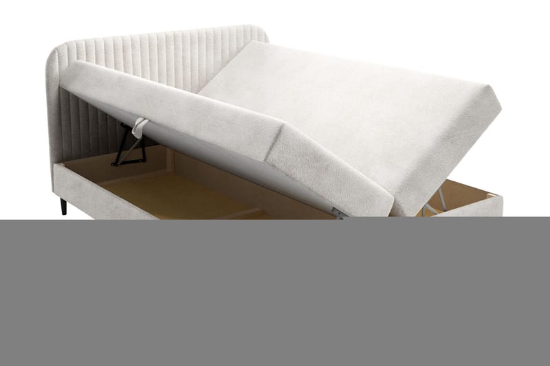 Celestine Opbevaringsseng 160x200 cm - Blå - Møbler - Senge - Seng med opbevaring