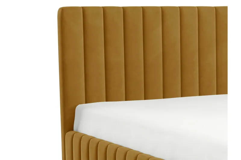 Desio Opbevaringsseng 180x200 cm - Grøn - Møbler - Senge - Seng med opbevaring