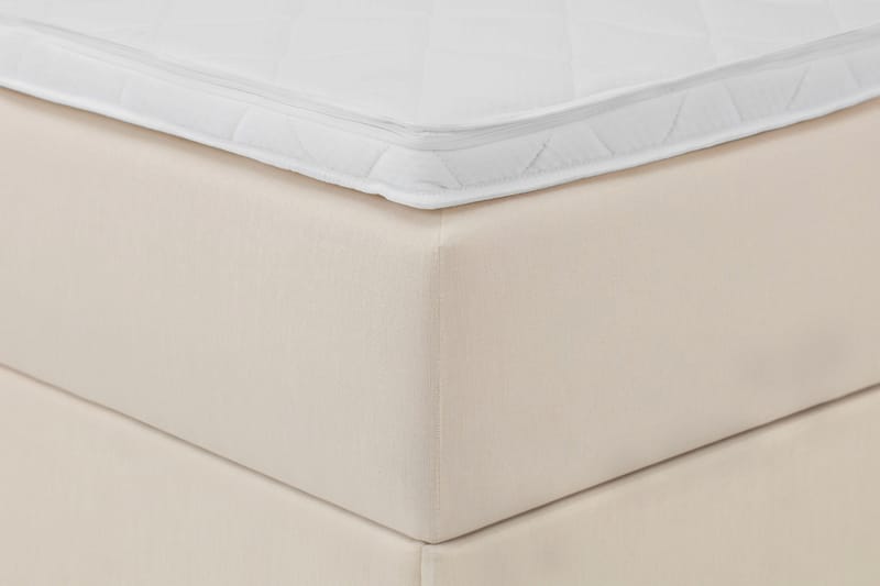 Boxy Box Bed 160x200 cm Seng med Opbevaring - Beige - Møbler - Senge - Seng med opbevaring - Dobbeltseng med opbevaring