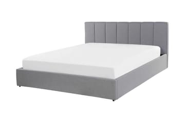 Dreuxa Opbevaringsseng 160x200 cm - Lysegrå - Møbler - Senge - Sengeramme & sengestel