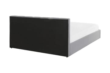 Dreuxa Opbevaringsseng 160x200 cm - Lysegrå - Møbler - Senge - Sengeramme & sengestel