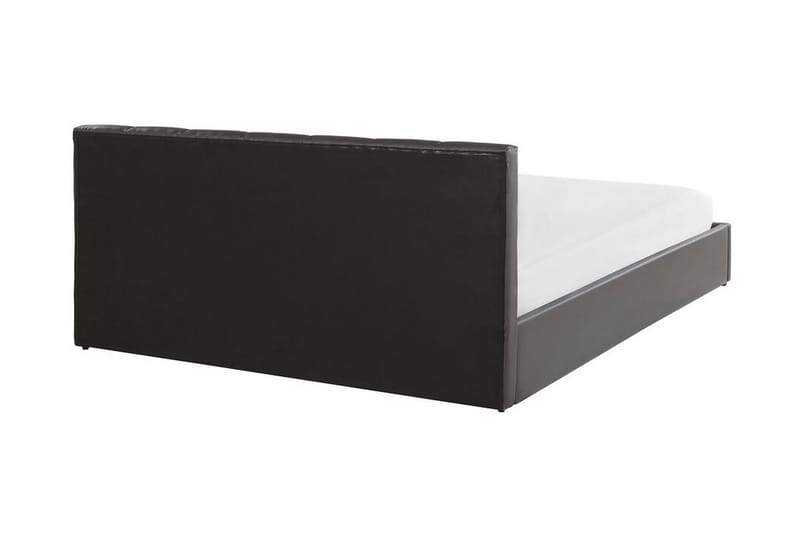 Dreuxa Opbevaringsseng 180x200 cm - Kunstlæder/Grå - Møbler - Senge - Sengeramme & sengestel