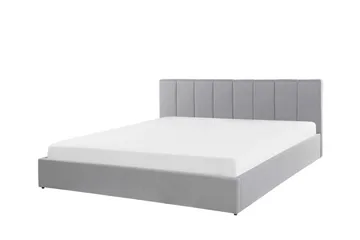 Dreuxa Opbevaringsseng 180x200 cm - Lysegrå - Møbler - Senge - Sengeramme & sengestel