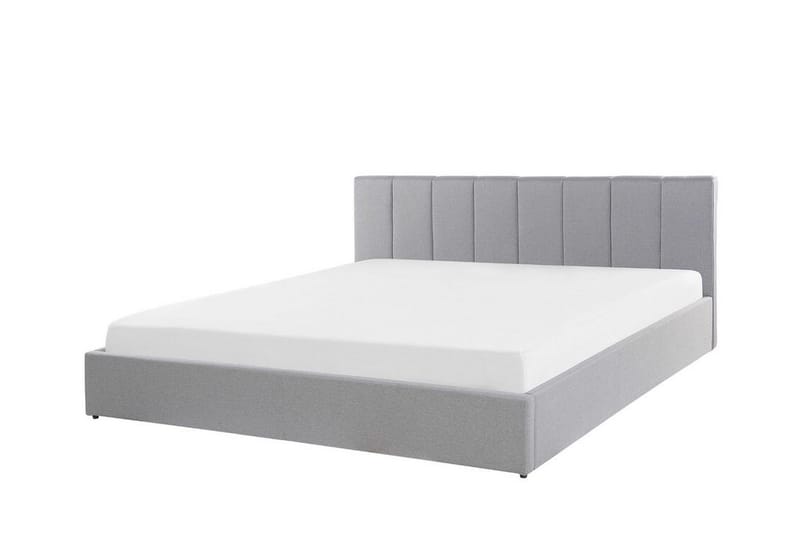 Dreuxa Opbevaringsseng 180x200 cm - Lysegrå - Møbler - Senge - Sengeramme & sengestel