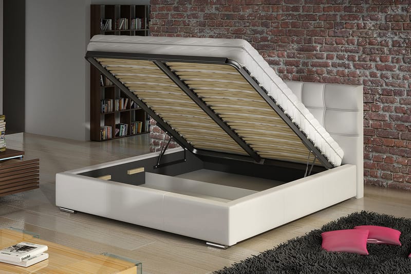 Dolores Förvaringssäng 218x198x106 cm Bedly Dryt 14 - Møbler - Senge - Seng med opbevaring