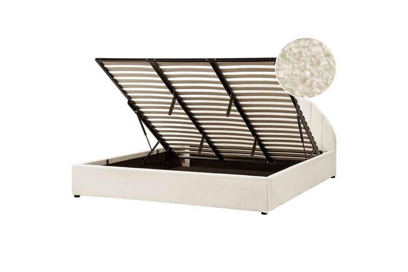 Dubbelsäng Beliani Chadenet med förvaring 140x200 cm 180x200, undefined
