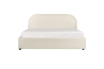 Dubbelsäng Beliani Quillien med förvaring 140x200 cm 140x200 - Møbler - Senge - Seng med opbevaring