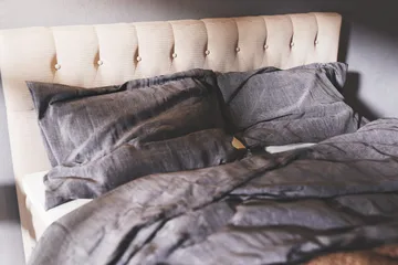 Boxy Box Bed Seng med Opbevaring 120x200 cm - Beige - Møbler - Senge - Kontinentalsenge