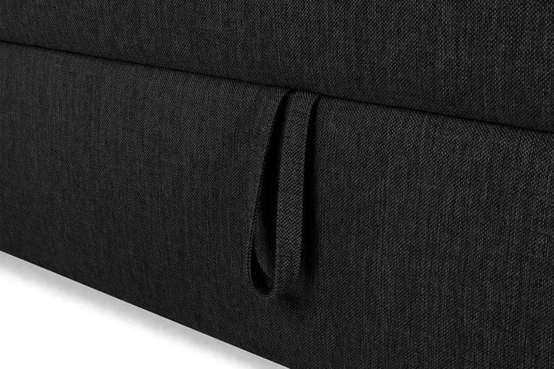 Montana Opbevaringsseng 120x200 - Sort - Møbler - Senge - Komplet sengepakke