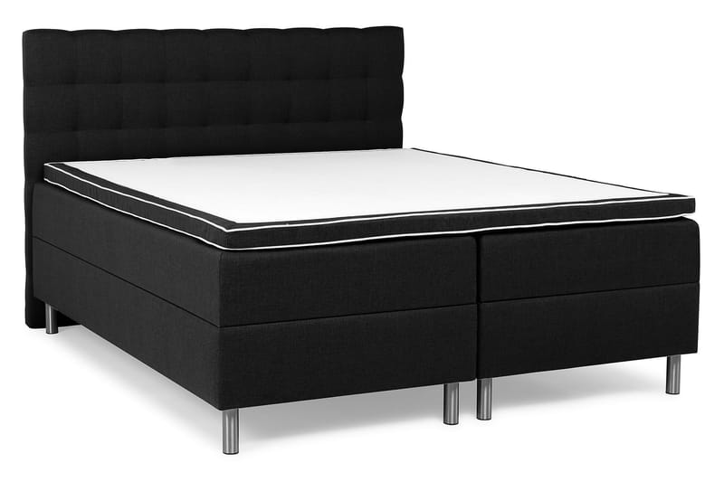 Montana Opbevaringsseng 160x200 - Sort - Møbler - Senge - Komplet sengepakke