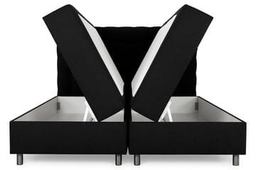 Montana Opbevaringsseng 160x200 - Sort - Møbler - Senge - Komplet sengepakke