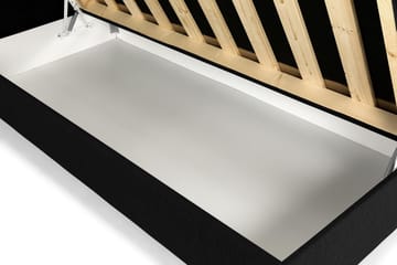Montana Opbevaringsseng 160x200 - Sort - Møbler - Senge - Komplet sengepakke