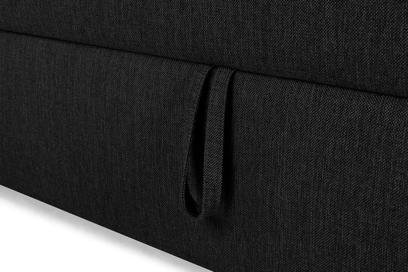 Montana Opbevaringsseng 160x200 - Sort - Møbler - Senge - Komplet sengepakke