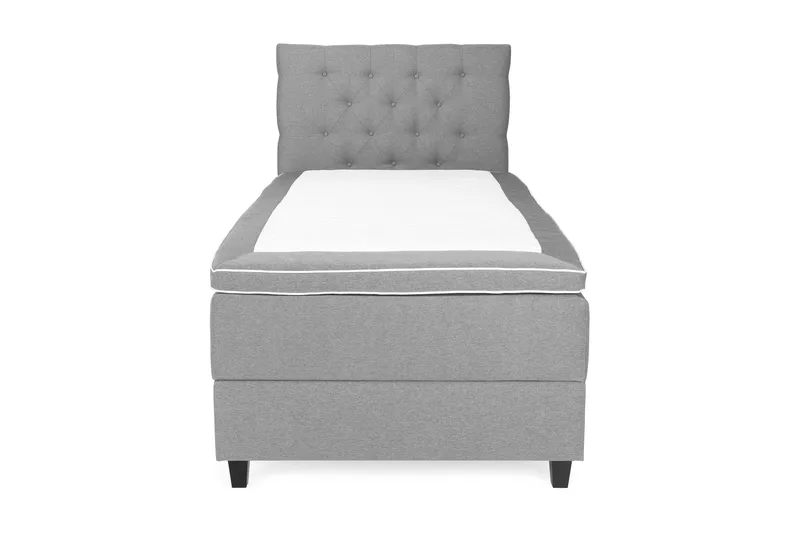 Royal Box Bed 105x200, Lysegrå