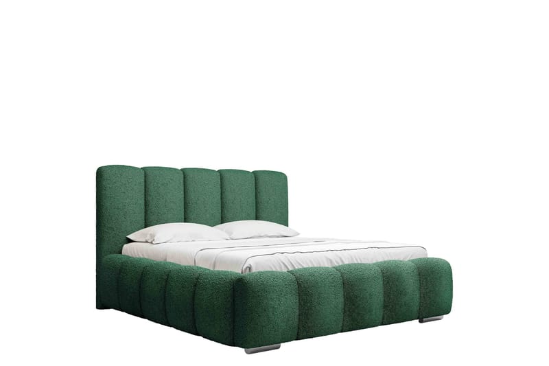 Gioia Opbevaringsseng 180x200 cm - Grøn - Møbler - Senge - Seng med opbevaring