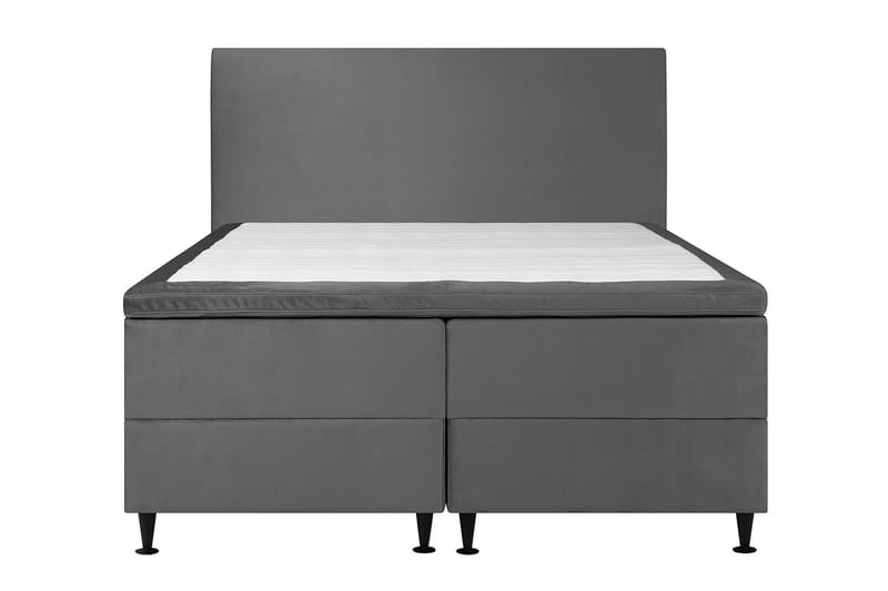 Happy Plus Sengepakke Opbevaringsseng 160x200 cm  - Grå - Møbler - Senge - Komplet sengepakke