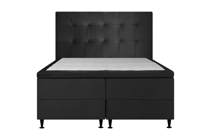Happy Plus Sengepakke Opbevaringsseng160x200 cm - Mørkegrå - Møbler - Senge - Komplet sengepakke