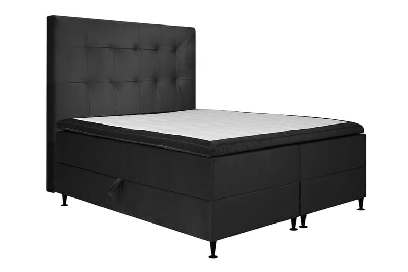 Happy Plus Sengepakke Opbevaringsseng160x200 cm - Mørkegrå - Møbler - Senge - Komplet sengepakke