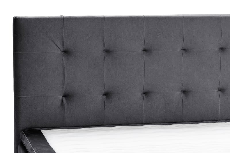 Happy Plus Sengepakke Opbevaringsseng 180x200 cm  - Mørkegrå - Møbler - Senge - Komplet sengepakke