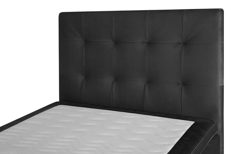 Happy Pluss sengepakke opbevaringsseng 120x200 - Mørkegrå - Møbler - Senge - Komplet sengepakke