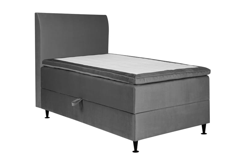Happy Plus Sengepakke Opbevaringsseng 90x200 cm  - Grå - Møbler - Senge - Komplet sengepakke
