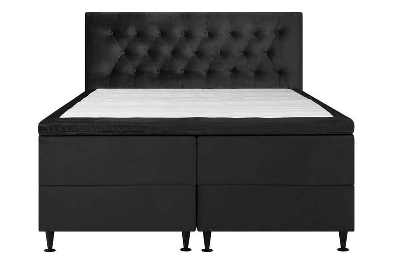 Happy Plus Sengepakke Opbevaringsseng 160x200 cm  - Mørkegrå - Møbler - Senge - Komplet sengepakke