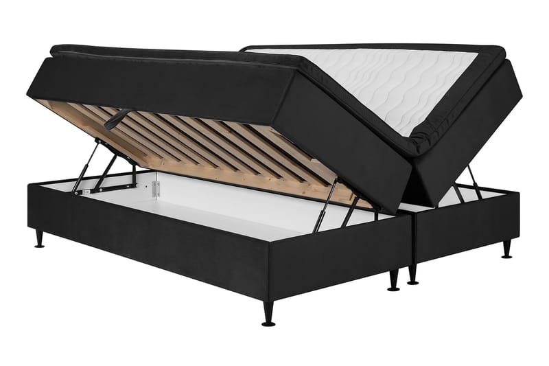 Happy Plus Opbevaringsseng 180x200 cm - Mørkegrå - Møbler - Senge - Komplet sengepakke