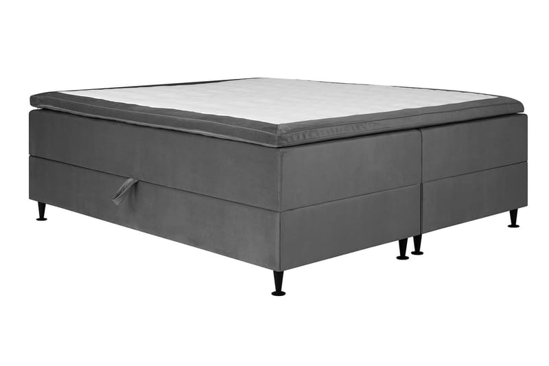 Happy Plus Opbevaringsseng 180x200 cm - Grå - Møbler - Senge - Komplet sengepakke