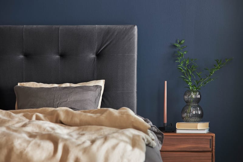 Happy Plus Sengepakke Opbevaringsseng 180x200 cm - Mørkegrå - Møbler - Senge - Boxmadras & boxseng